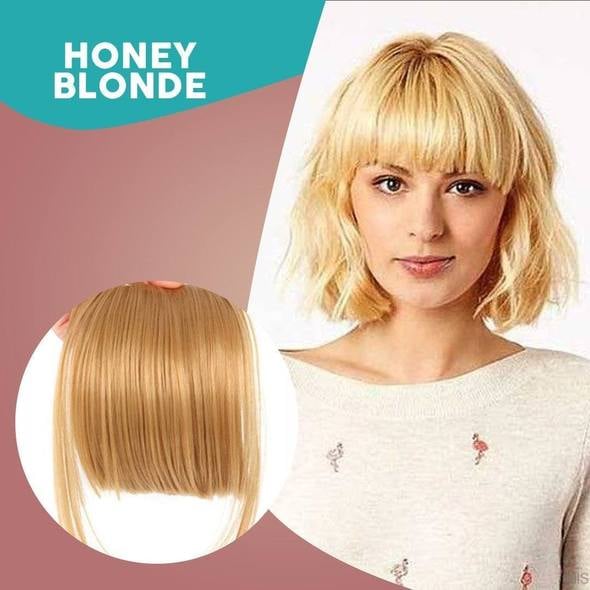 תוספות שיער ללא תפרים ב-3D Clip-In Bangs