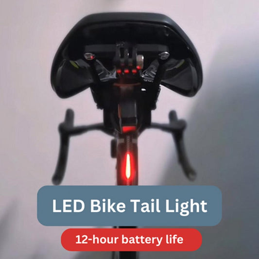 🔥 תאורה אחורית לאופניים LED